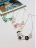 Shell Design Necklace & Earring Set